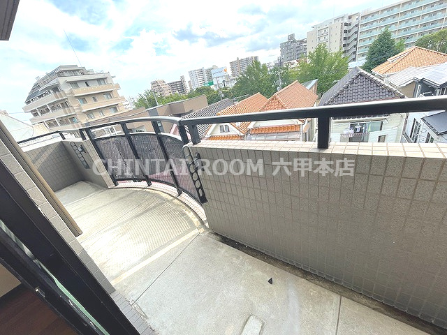 ビエント六甲2のバルコニー