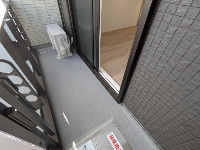 ソレアード魚崎北町のバルコニー