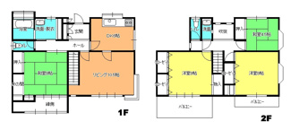【間取り】 | 毛呂山町西戸　中古住宅