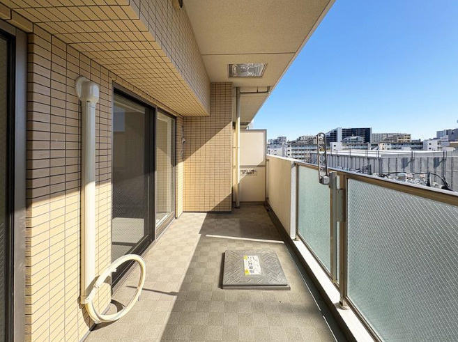 エンゼルパークソレイユ住吉のバルコニー