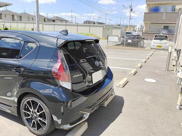 ベルヴェールの駐車場