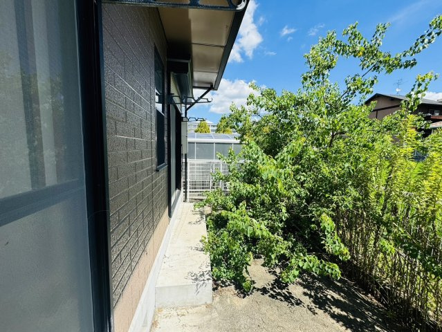 ベルパレスのバルコニー