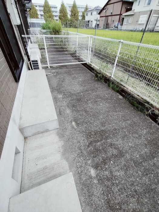 ベルパレスのバルコニー