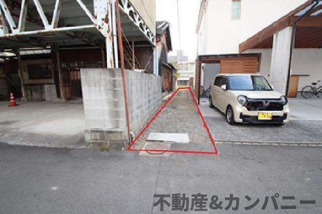 松山市道後一万の売地の前面道路含む現地写真|前面道路含む現地写真です