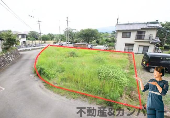 東温市南方の売地の外観|外はこのようになっています