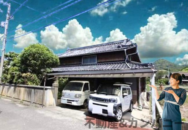 松山市浅海本谷の中古一戸建の外観|外はこのようになっています