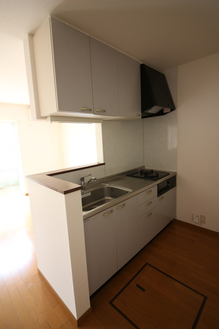 WAKABA21のキッチン|使い勝手の良いカウンターキッチン♪