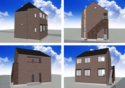 【外観パース】 | ハーモニーテラス東四つ木Ⅶ