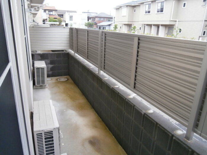 HEARTY'S　ENT豆津　C棟のバルコニー|陽当たり良好なバルコニーです♪