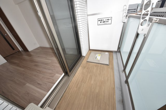 ララプレイス阿波座駅前フェリオのバルコニー