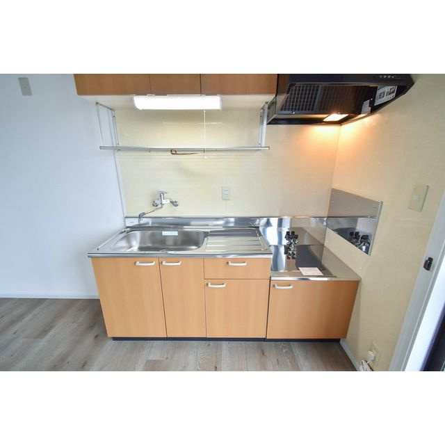 アベニール国分A・B棟のキッチン|２口コンロ設置可能です★