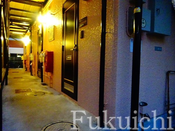 フラットエイトのエントランス