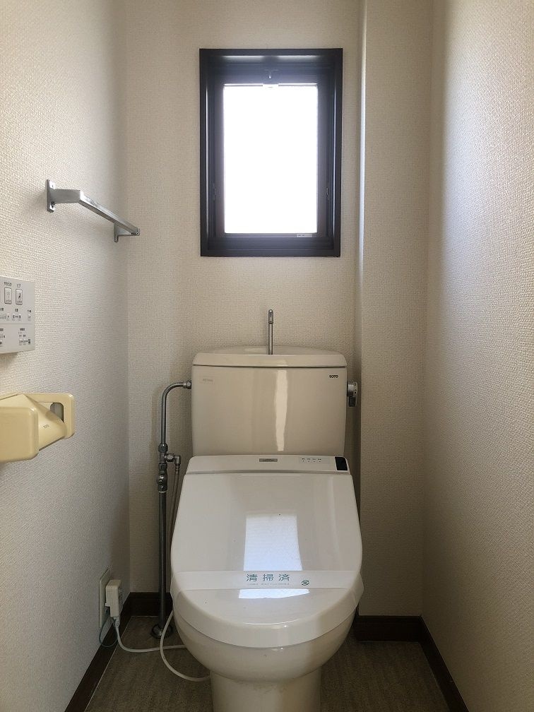 ヴィランテ城南のトイレ|嬉しい温水洗浄便座付き♪