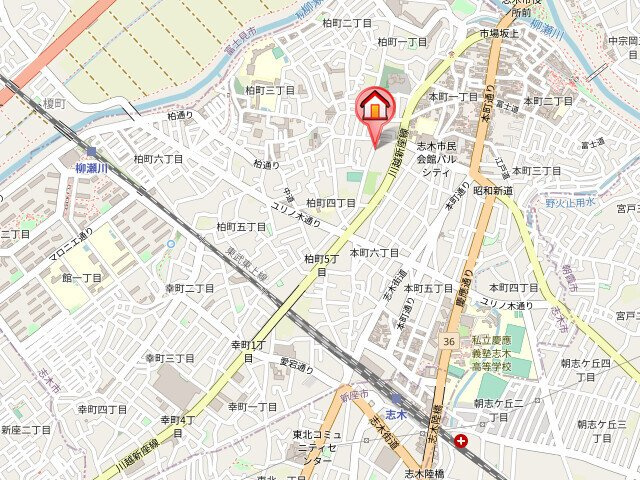 ｓｐｅｒａｎｚａの地図