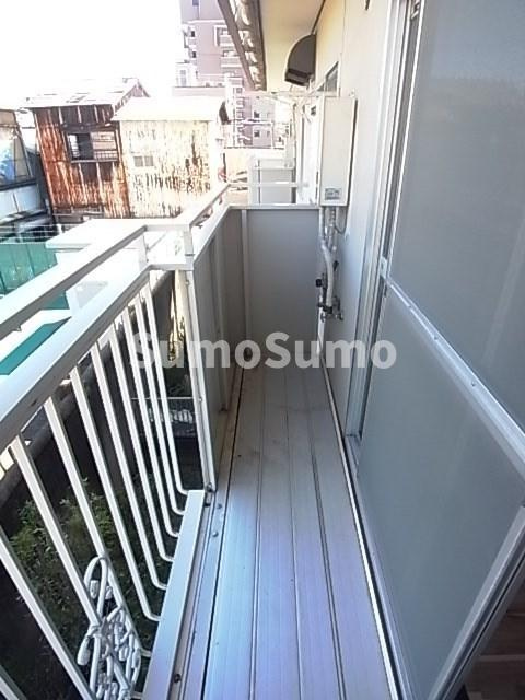 ホワイトハイツのバルコニー