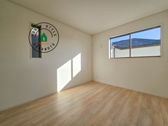 熊本市北区池田3丁目第2-2棟（1号棟）の内観：施工例|各部屋収納を備えており過ごしやすいお家です！