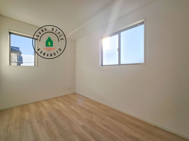 熊本市北区池田3丁目第2-2棟（1号棟）の内観：施工例|元気いっぱいのお子様が活躍するお部屋です。