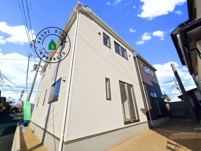 熊本市北区池田3丁目第2-2棟（1号棟）の外観|デザイン性のある外観です。