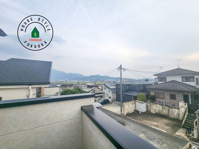 糟屋郡篠栗町和田2丁目第2-2棟（1号棟）　の展望|眺望や窓からの景色が良いと、家で過ごす時間も快適です。