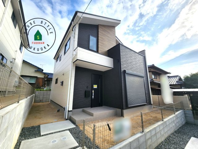 糟屋郡篠栗町和田2丁目第2-2棟（2号棟）　の外観|デザイン性のある外観です。