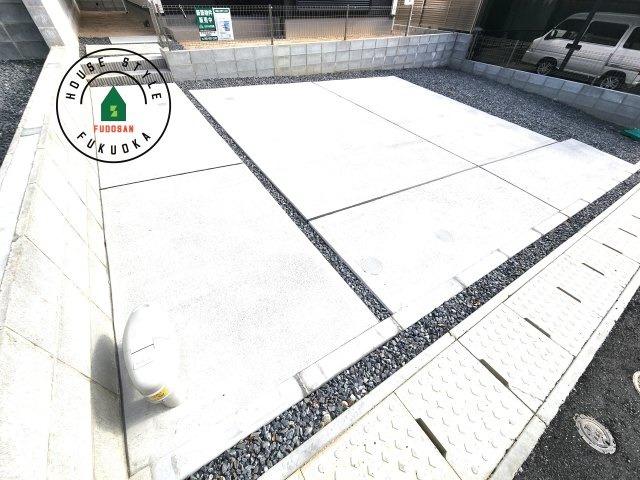 糟屋郡篠栗町和田2丁目第2-2棟（2号棟）　の駐車場|駐車場になります。