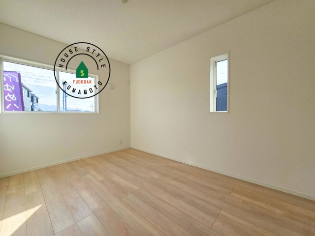 熊本市南区富合町大町第4-3棟（1号棟）の寝室|主寝室です。