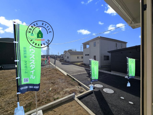 熊本市南区富合町大町第4-3棟（1号棟）の展望|眺望や窓からの景色が良いと、家で過ごす時間も快適です。
