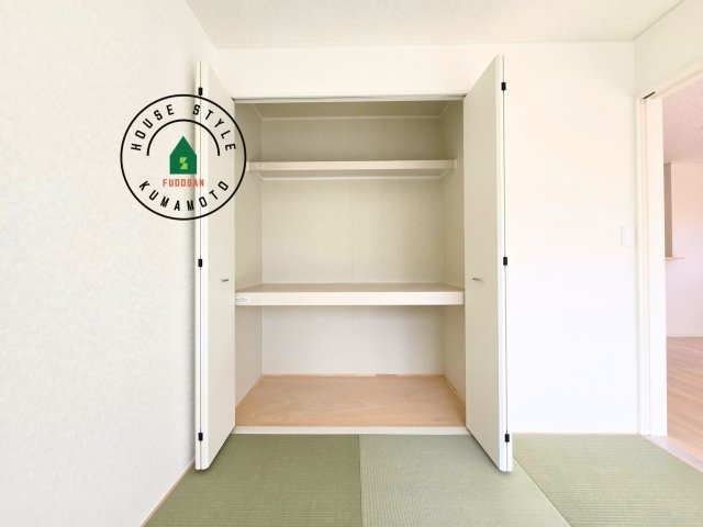 熊本市南区富合町大町第4-3棟（1号棟）の収納|収納には困りません。