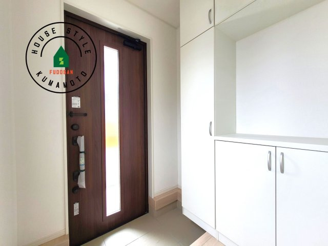 熊本市南区富合町大町第4-3棟（3号棟）の内観：施工例|二重ロックでしっかり防犯対策ができます。