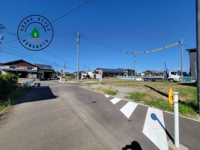 熊本市南区富合町大町第4-3棟（3号棟）の前面道路含む現地写真|見学の時間などお気軽にお問い合わせ下さい。