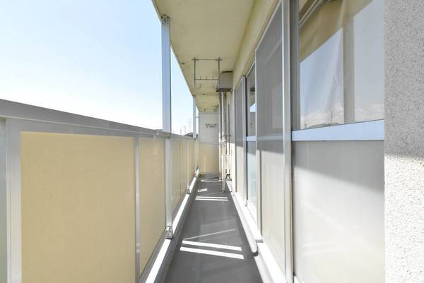 ビレッジハウス宮成1号棟のバルコニー|ビレッジハウスの同一物件・同一タイプの間取りの写真です