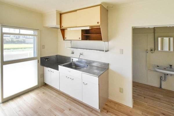 ビレッジハウス宮成1号棟のキッチン|ビレッジハウスの同一物件・同一タイプの間取りの写真です