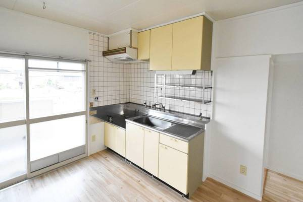 ビレッジハウス西本郷2号棟のキッチン|ビレッジハウスの同一物件・同一タイプの間取りの写真です