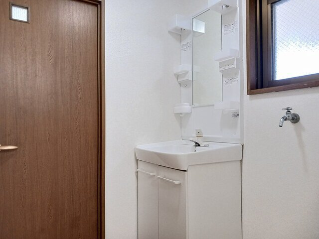 ユーミー堀川の洗面所|忙しい朝には欠かせない洗面所です