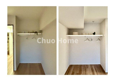 【収納】 | 清新南ハイツ12号棟 | 居室にはクローゼットを完備し、自由度の高い家具の配置が叶うシンプルな空間です。お子様の成長と必要になる子供部屋を与えるにはぴったりの間取りですね。