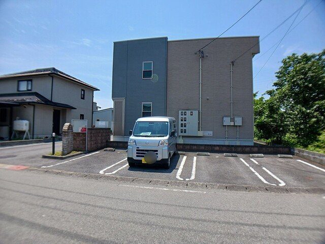 ミューズリーの駐車場