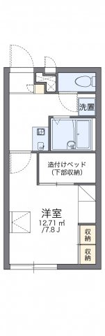 レオパレス川島の間取り
