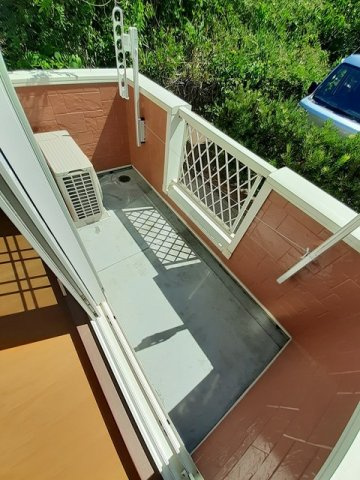 サン・ウィステリアのバルコニー