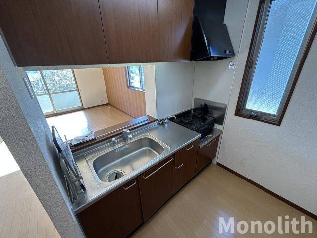 シャーメゾン光明池D棟のキッチン