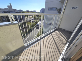 【バルコニー】 | ドエル南塚口B棟 | 南向きバルコニーです♪日当たり良好です！！