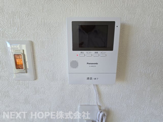 【セキュリティ】 | ドエル南塚口B棟 | 新品のTVモニターホンです♪来客様のお顔が確認できます！