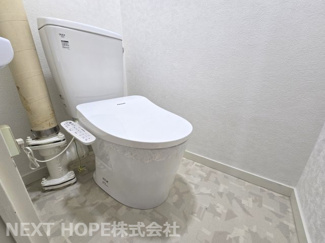 【トイレ】 | ドエル南塚口B棟 | 新品のトイレです♪水廻り全てが新品で気持ちよくご入居していただけます！！