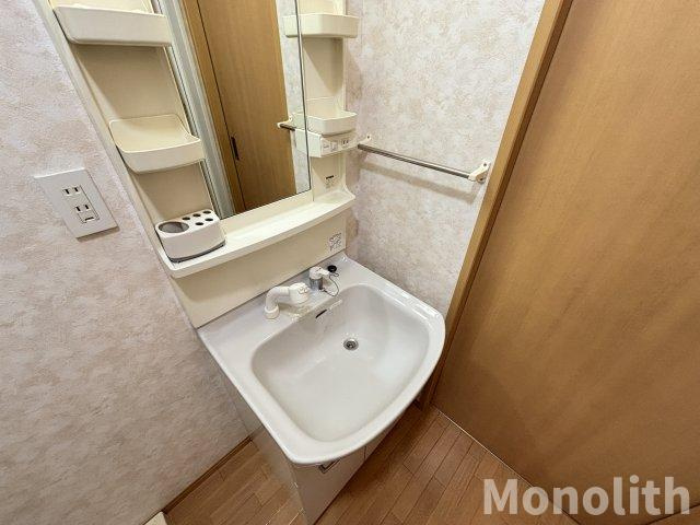 ハイツディオの洗面所