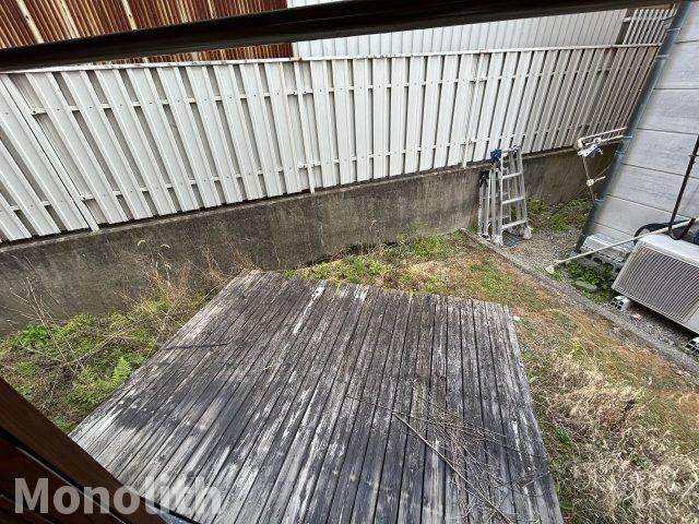 岸和田市別所町３丁目の一戸建ての庭