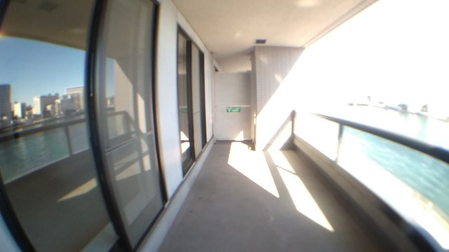 中央区日本橋箱崎町の賃貸マンションのその他|バルコニー