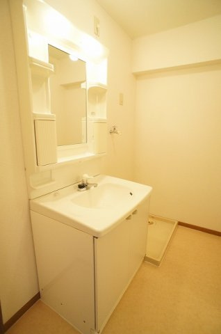 月曜館の洗面所