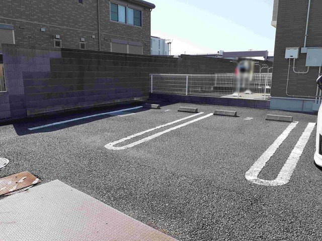 プルミエールⅠの駐車場