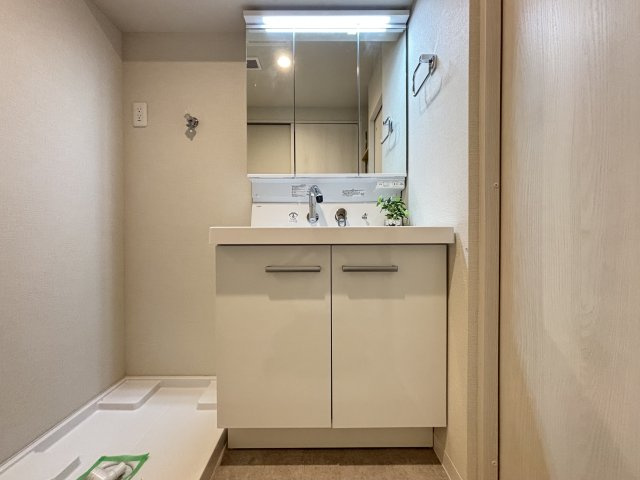 ライオンズマンション曳舟の独立洗面台