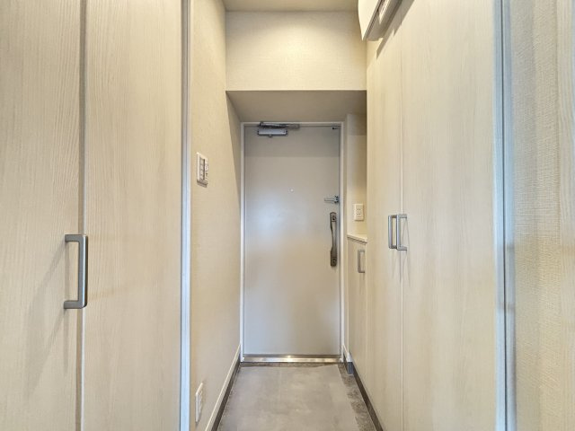 ライオンズマンション曳舟の玄関