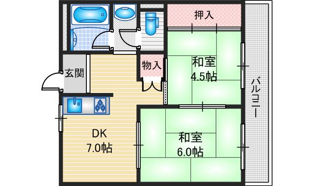 メゾンプランタンの間取り
